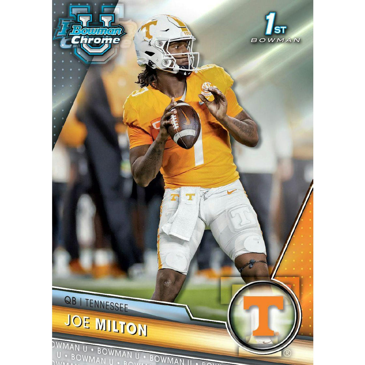 2023 Bowman University Chrome Football Hobby Box