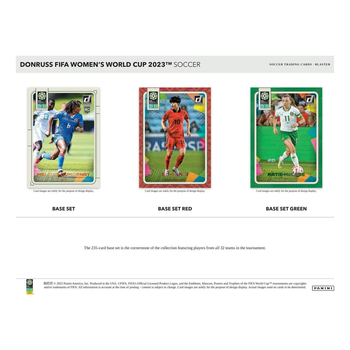 2023 Panini Donruss Soccer FIFA Women's World Cup Blaster Pack