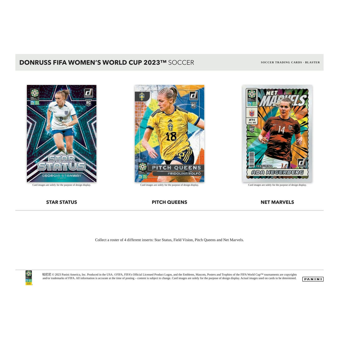 2023 Panini Donruss Soccer FIFA Women's World Cup Blaster Box