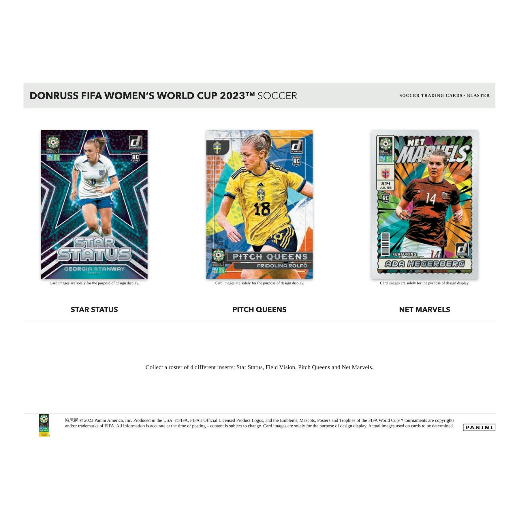 2023 Panini Donruss Soccer FIFA Women's World Cup Blaster Pack