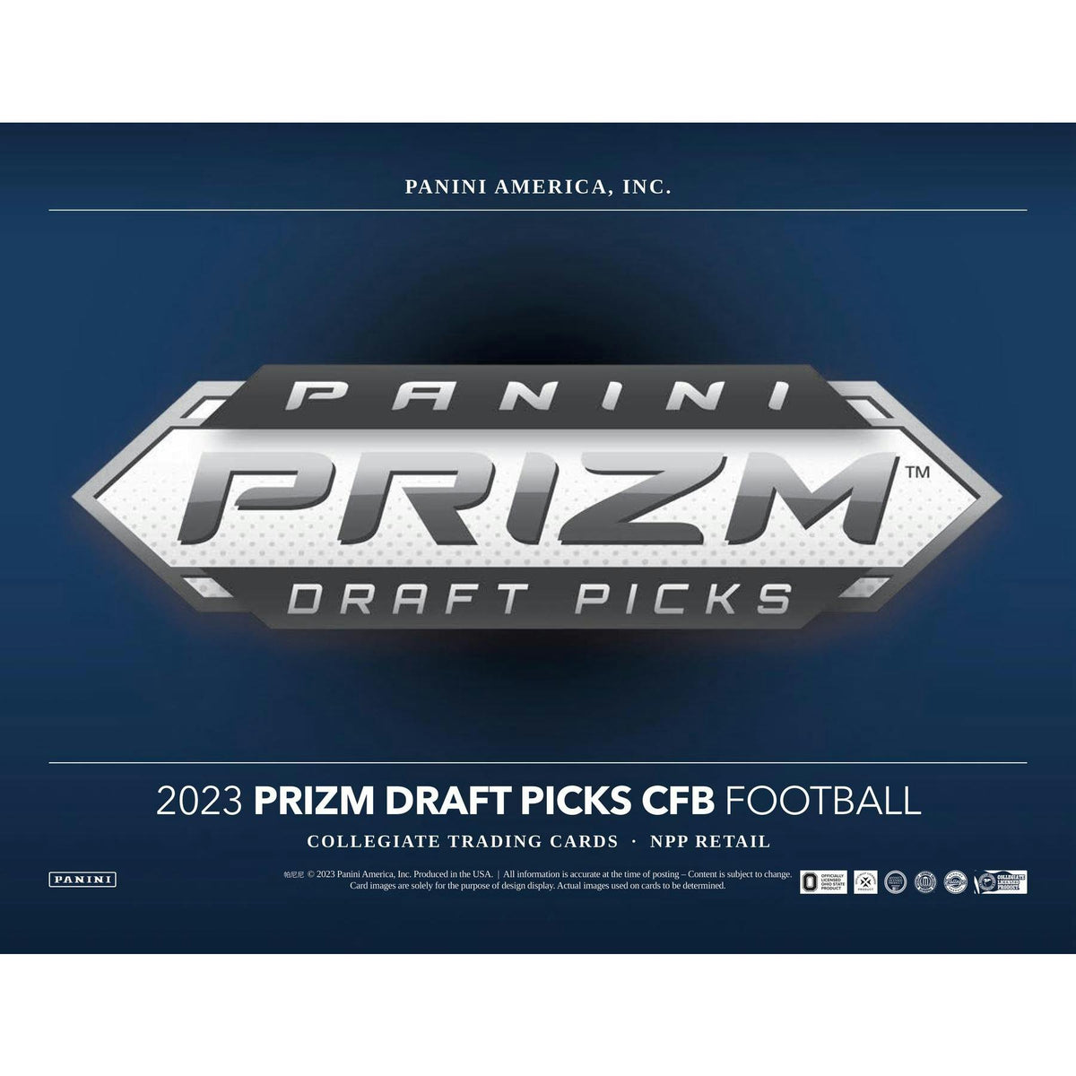2023 Panini Prizm Draft Picks Football Blaster Box (Green Pulsar Parallels!)