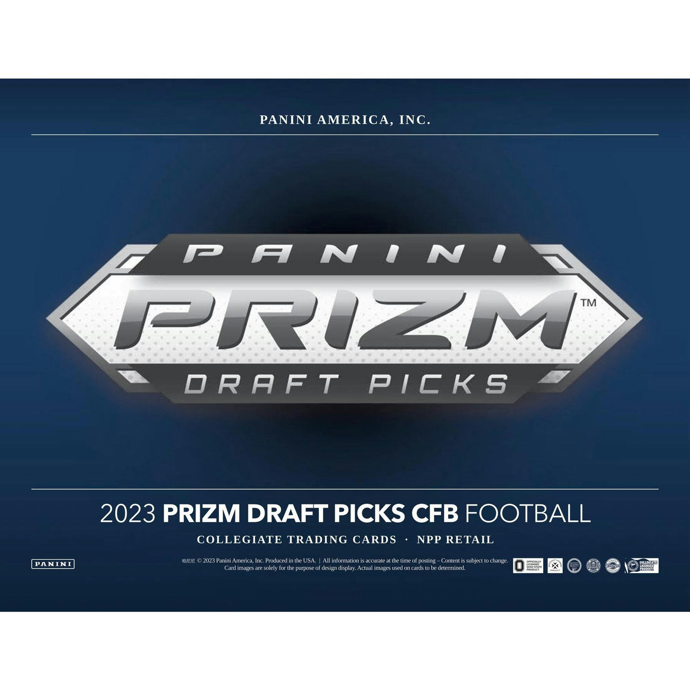2023 Panini Prizm Draft Picks Football Blaster Box (Reed Buy)