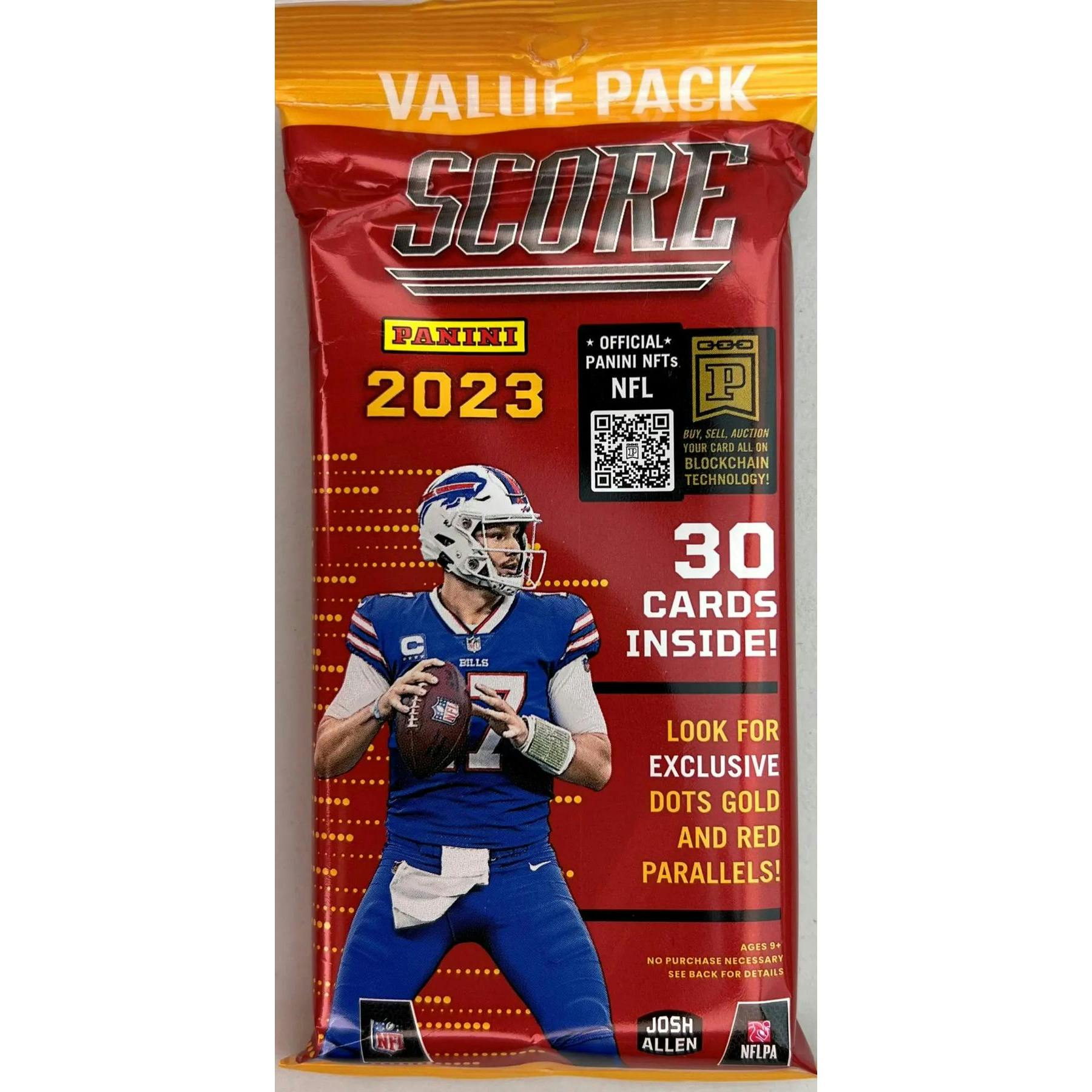 2023 Panini Score Football Jumbo Value Pack
