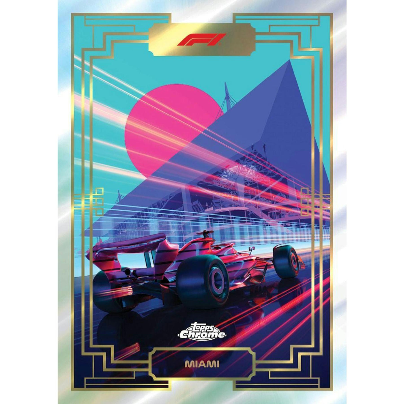 2023 Topps Chrome F1 Formula 1 Hobby Box