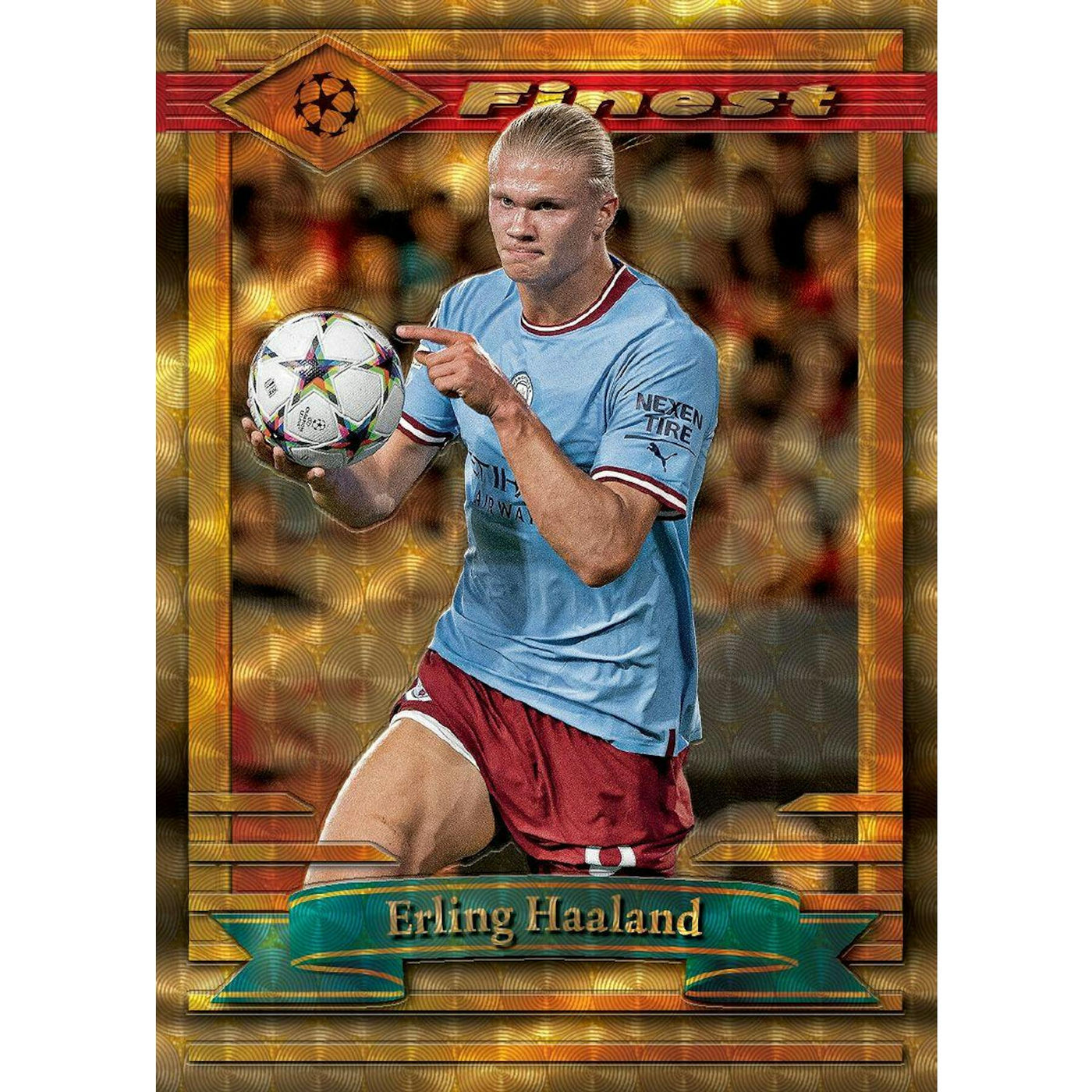 2022/23 Topps Finest Flashbacks UEFA Club Competitions Soccer Hobby 6-Box Case