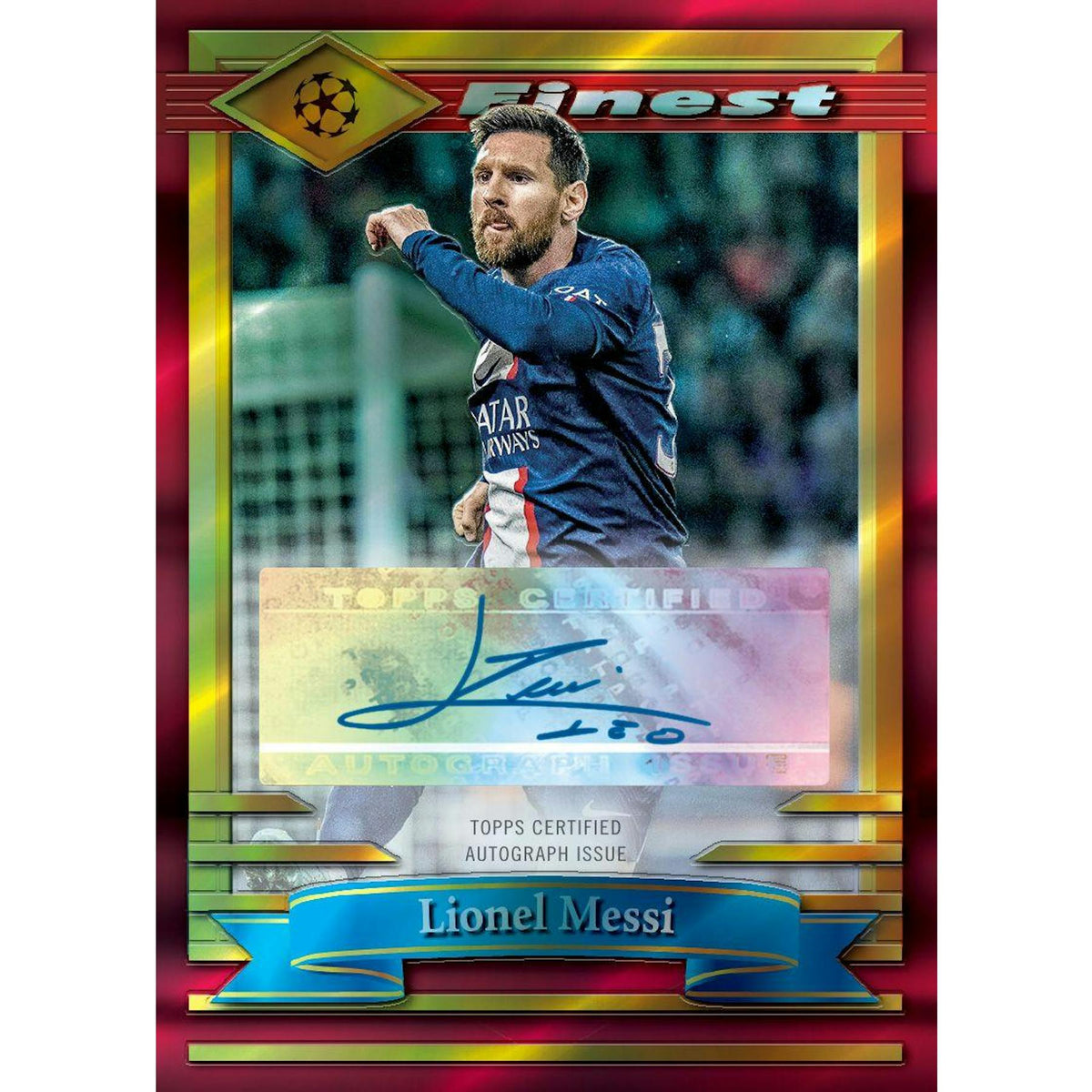 2022/23 Topps Finest Flashbacks UEFA Club Competitions Soccer Hobby 6-Box Case