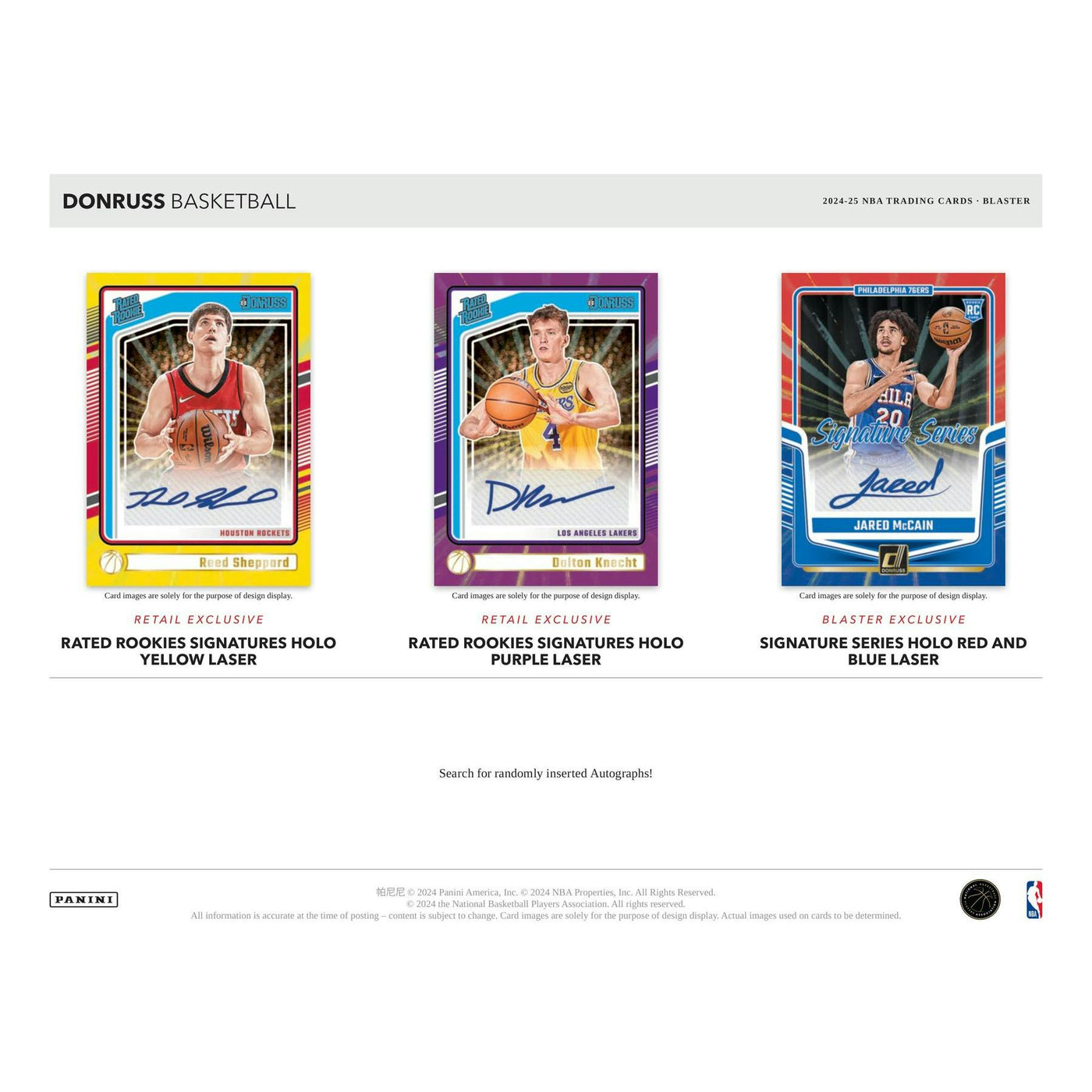 2024/25 Panini Donruss Basketball Blaster 20-Box Case