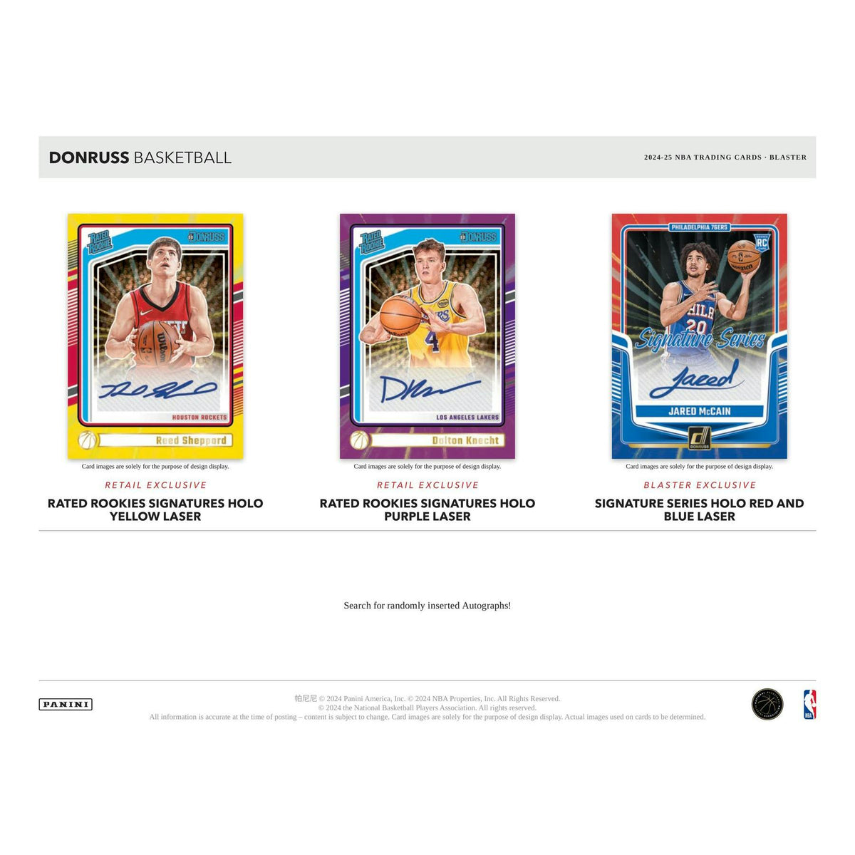 2024/25 Panini Donruss Basketball Blaster Pack