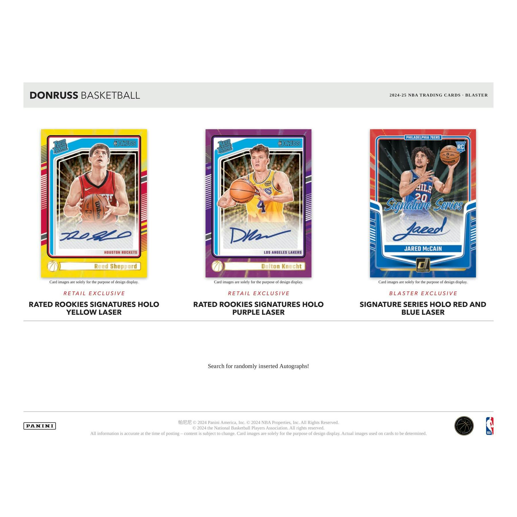 2024/25 Panini Donruss Basketball Blaster Pack