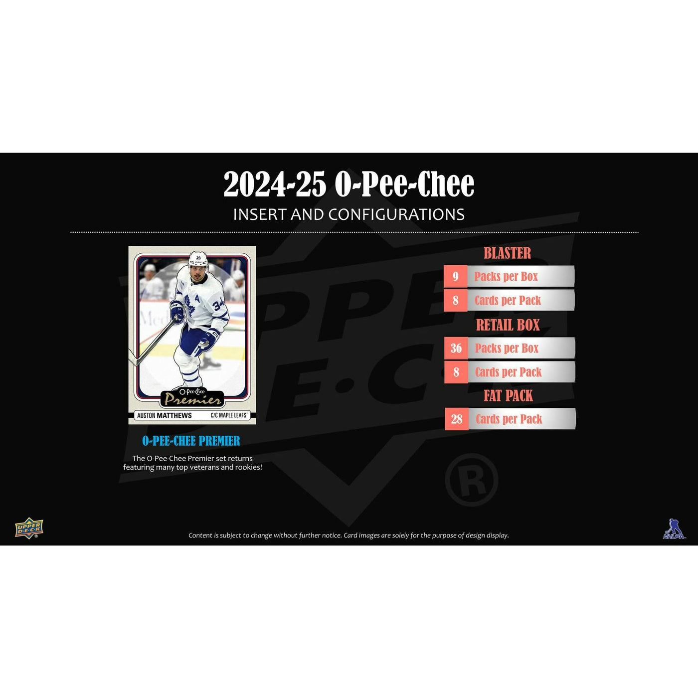 2024/25 Upper Deck O-Pee-Chee Hockey Blaster Box