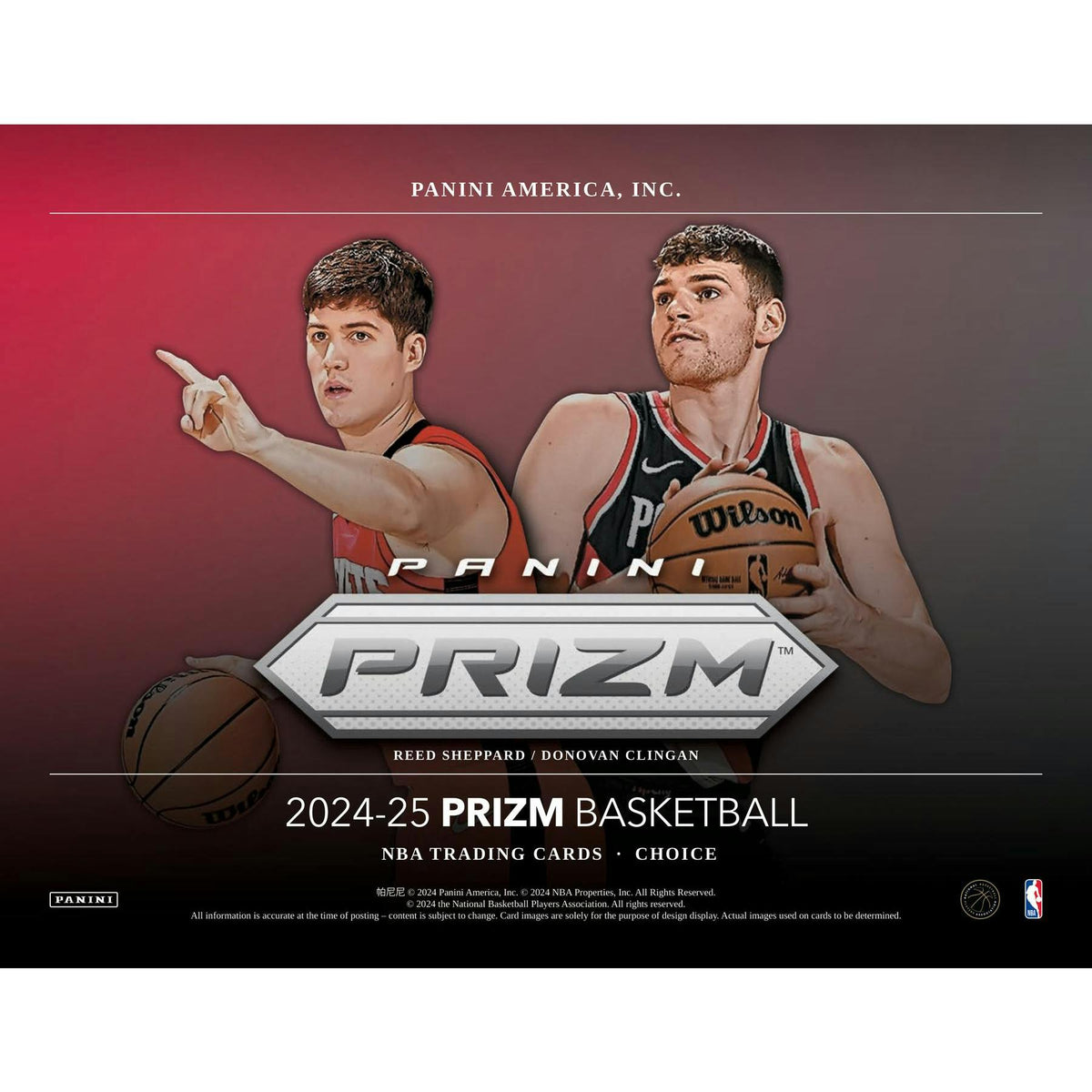 2024/25 Panini Prizm Basketball Choice Box