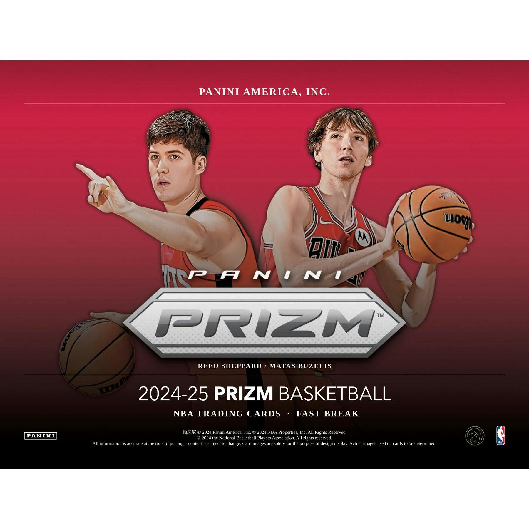 2024/25 Panini Prizm Basketball Fast Break Box