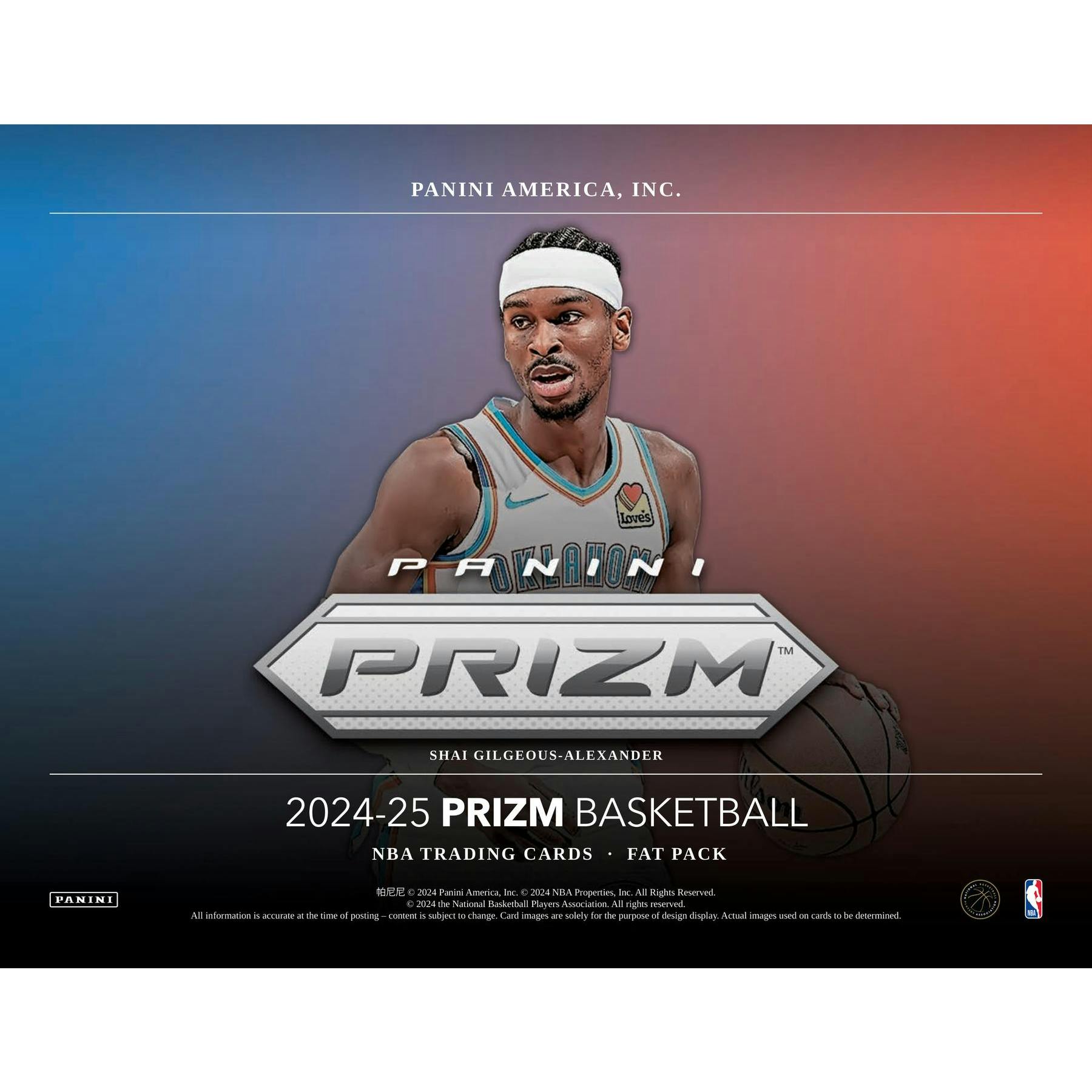 2024/25 Panini Prizm Basketball Jumbo Value Box