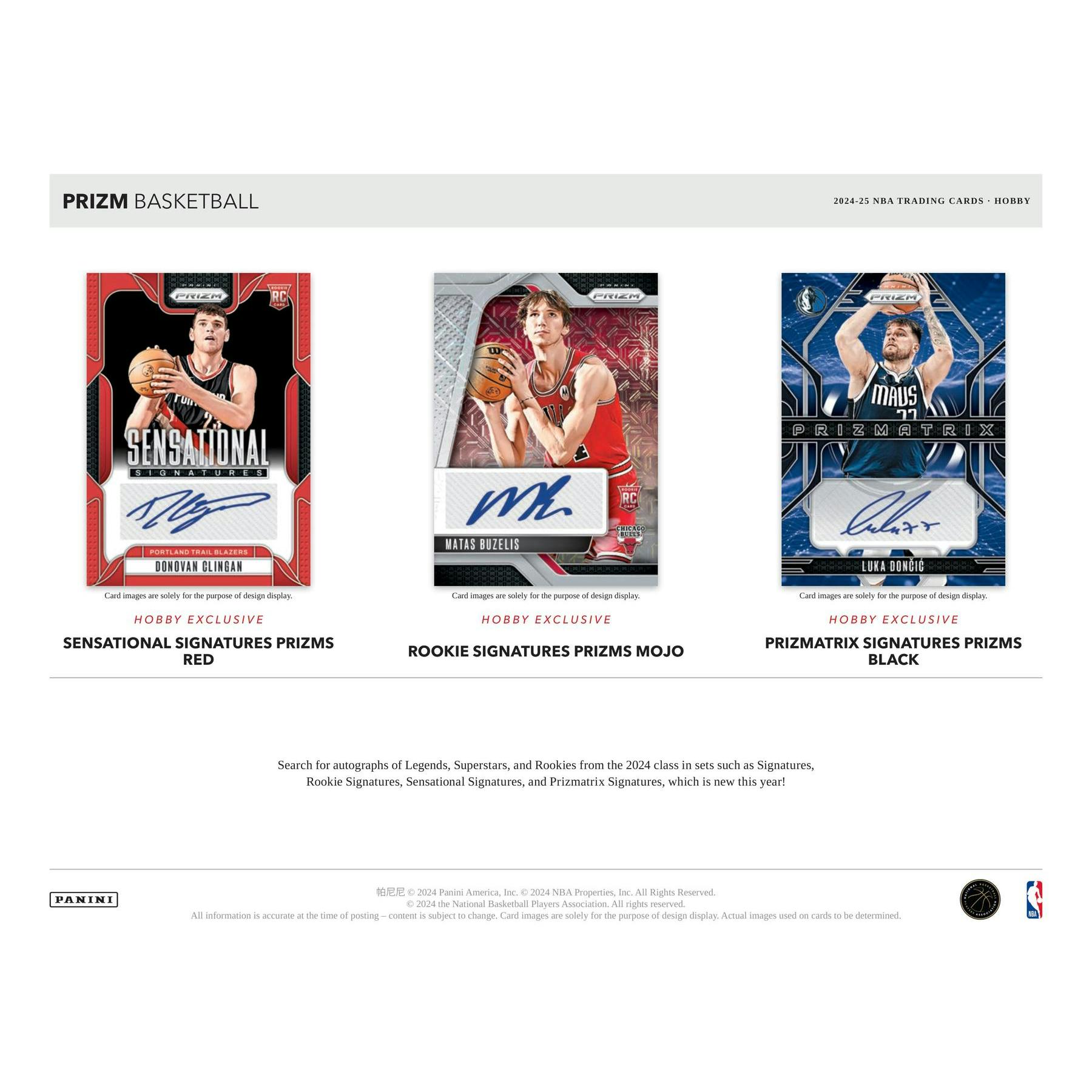 2024/25 Panini Prizm Basketball Hobby Box