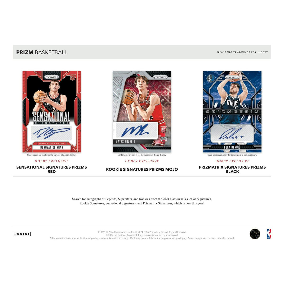 2024/25 Panini Prizm Basketball Hobby 12-Box Case
