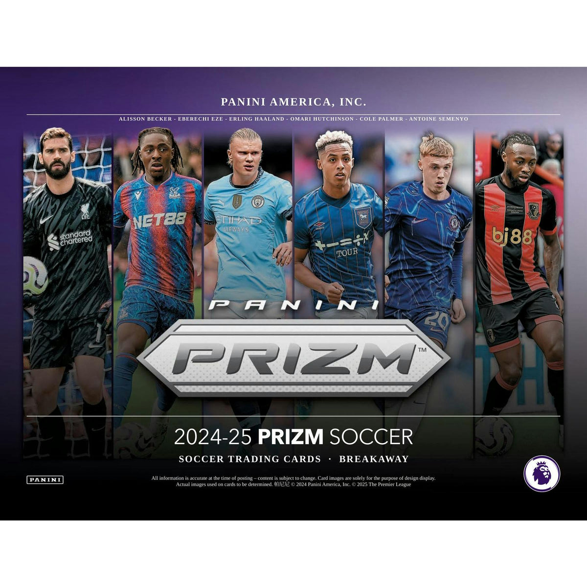 2024/25 Panini Prizm Premier League EPL Soccer Breakaway Box