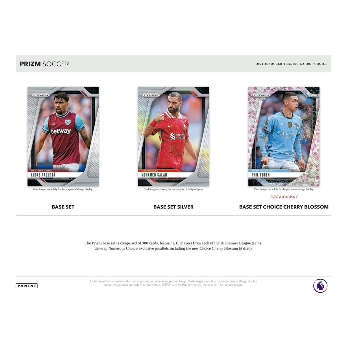 2024/25 Panini Prizm Premier League EPL Soccer Choice Box