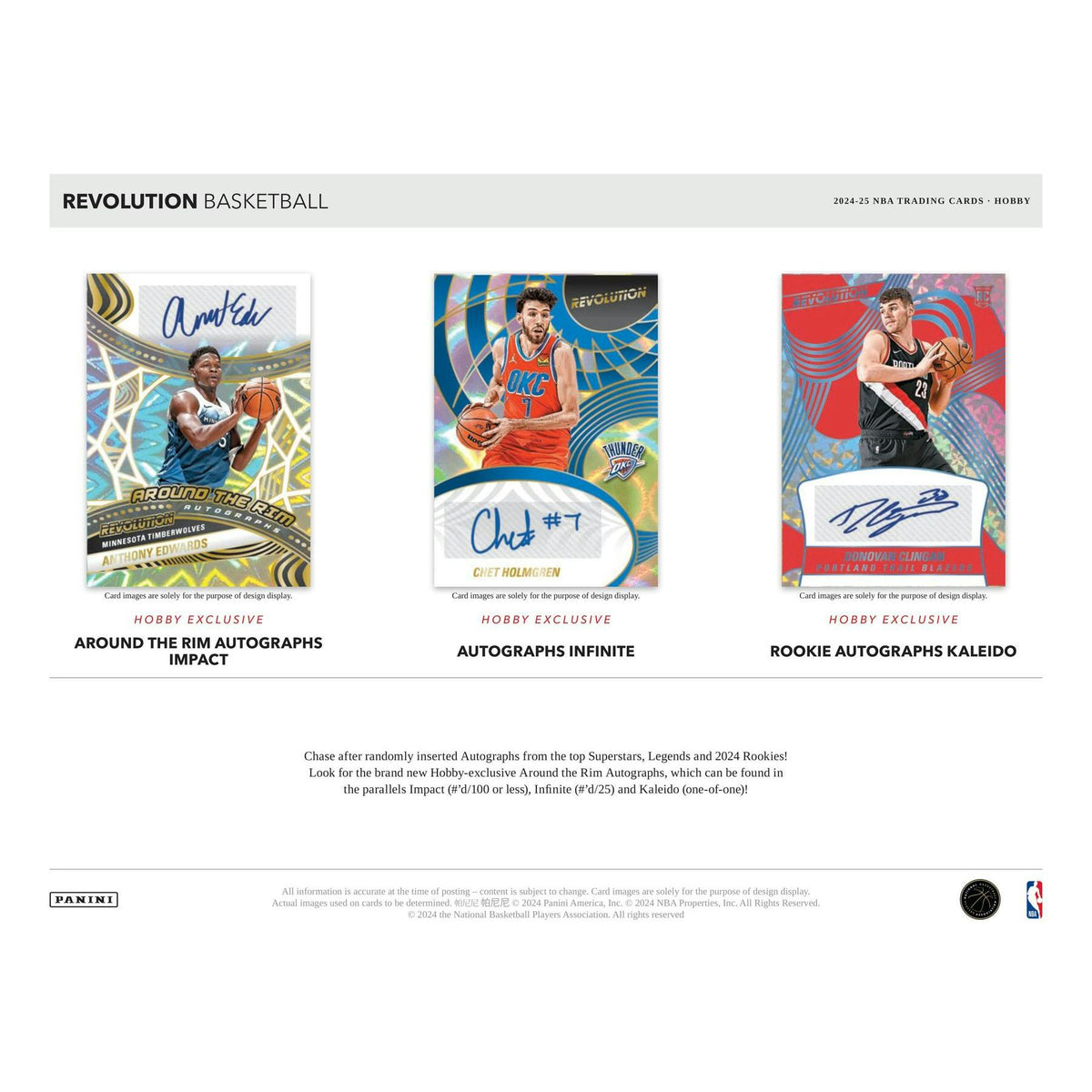 2024/25 Panini Revolution Basketball Hobby Pack