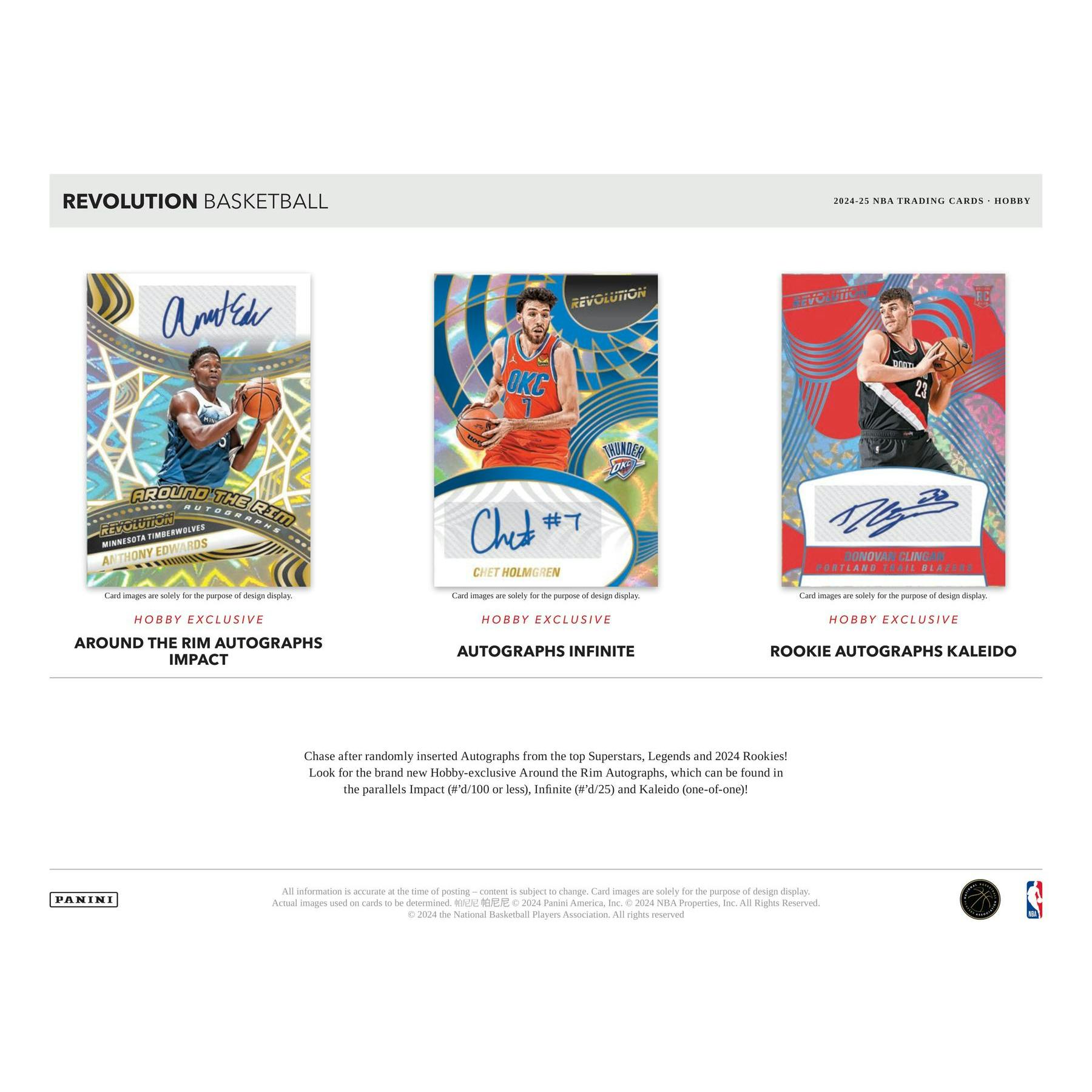 2024/25 Panini Revolution Basketball Hobby Pack