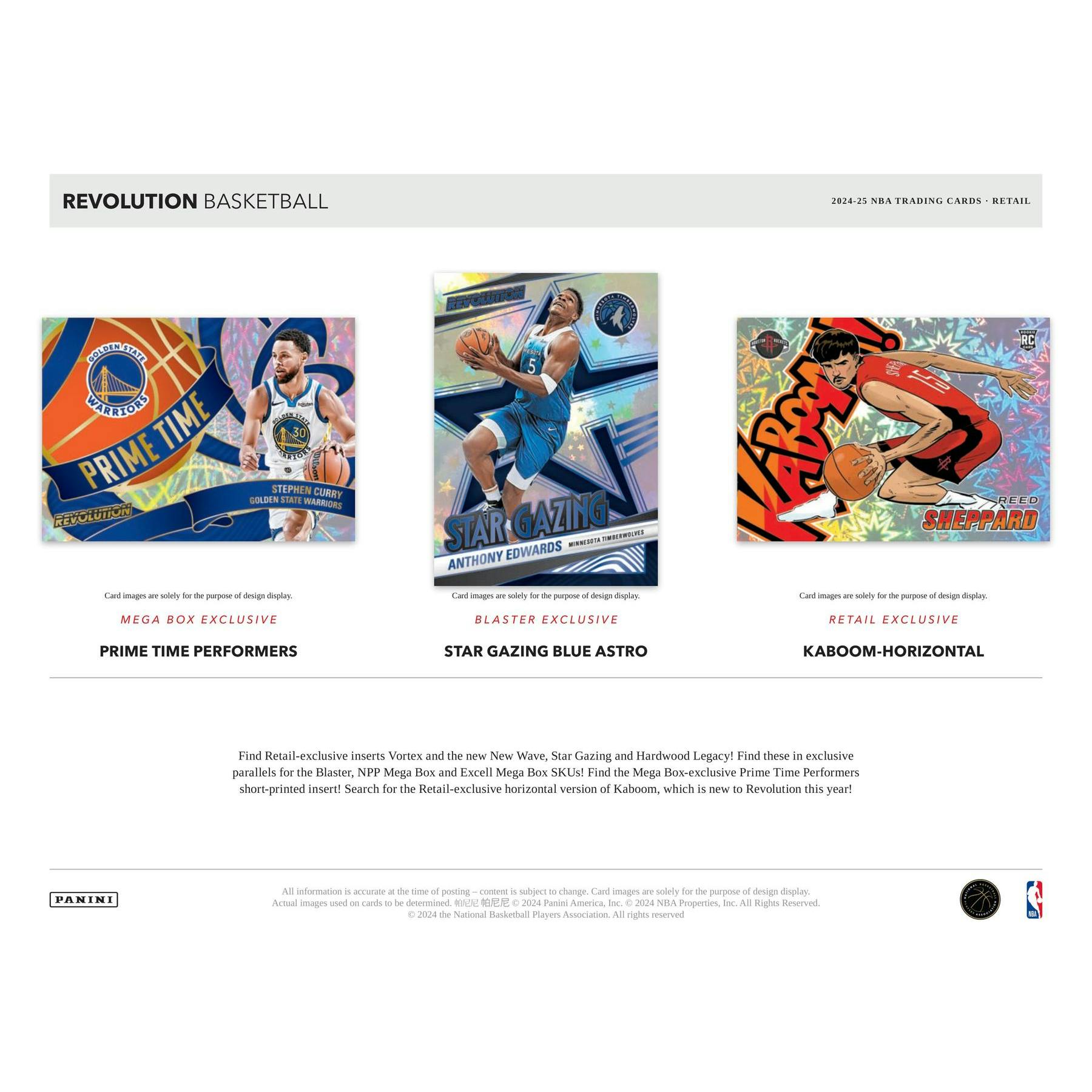 2024/25 Panini Revolution Basketball Blaster Pack