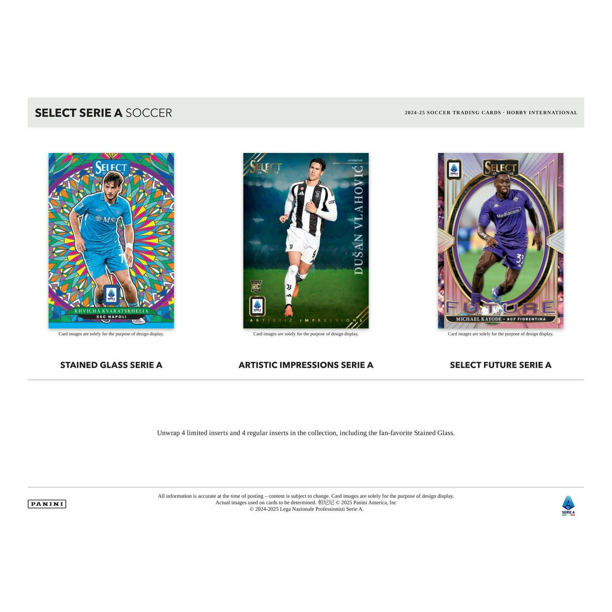 2024/25 Panini Select Serie A Soccer International Hobby Box