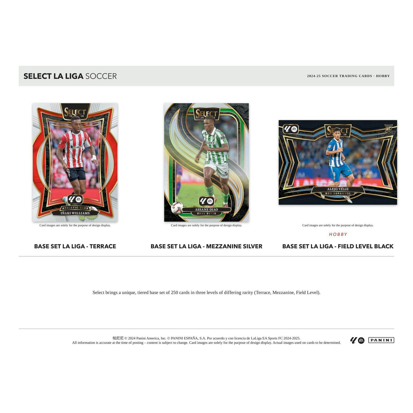 2024/25 Panini Select La Liga Soccer Hobby 12-Box Case