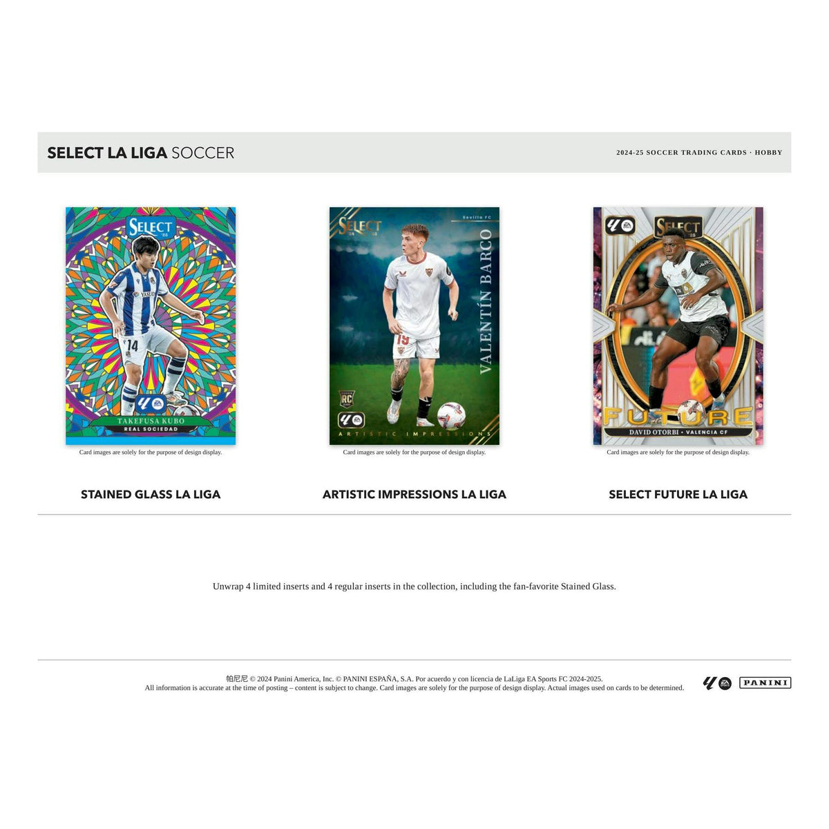 2024/25 Panini Select La Liga Soccer Hobby 12-Box Case