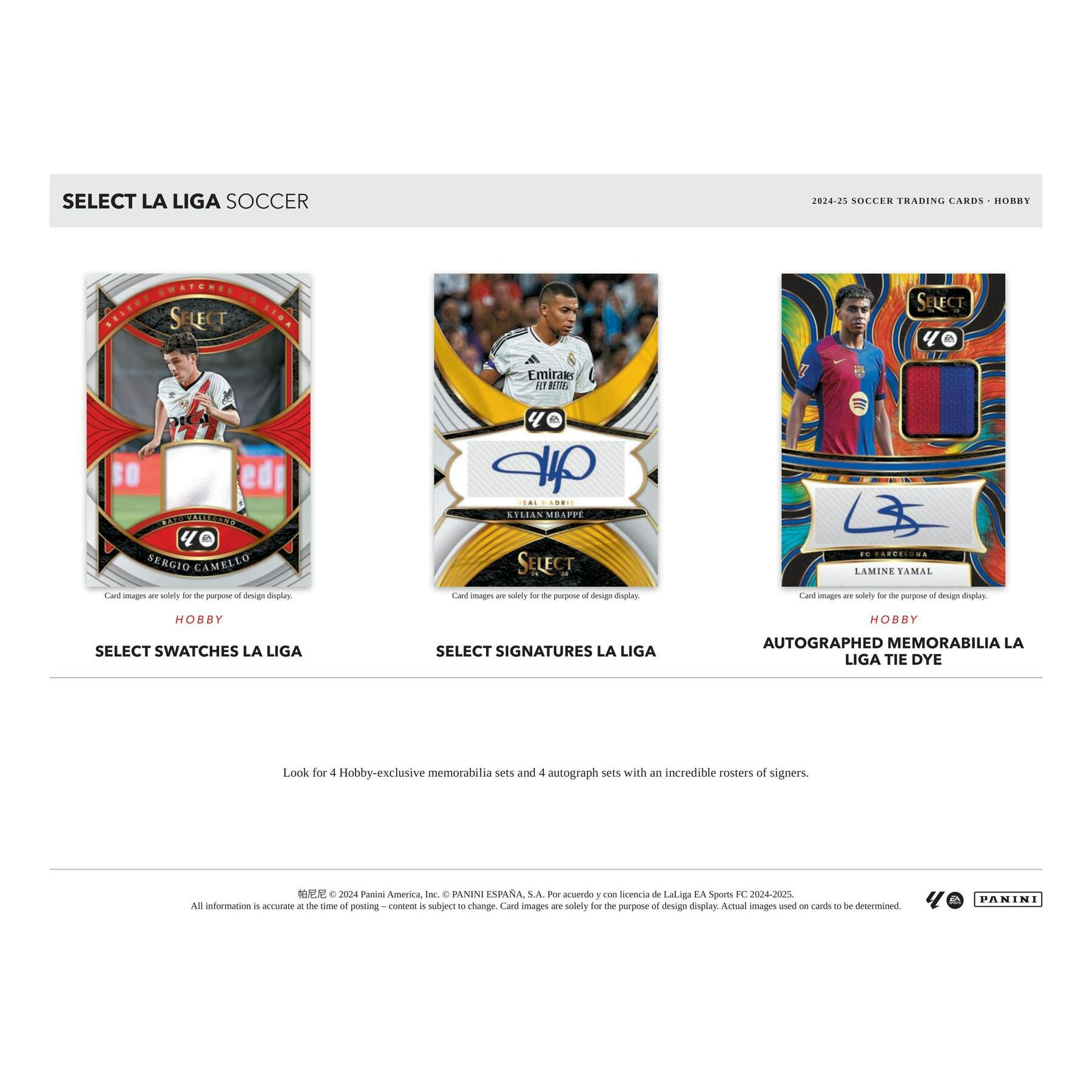 2024/25 Panini Select La Liga Soccer Hobby 12-Box Case