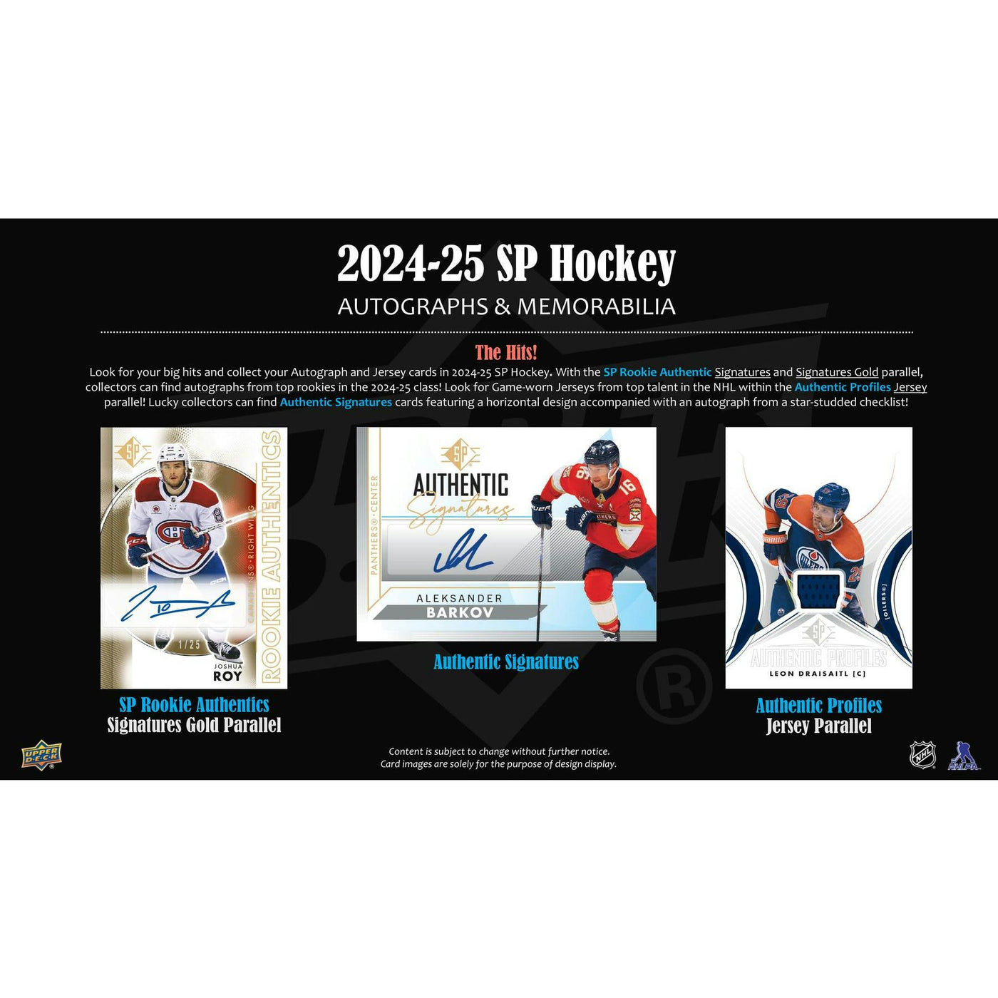 2024/25 Upper Deck SP Hockey Blaster Box