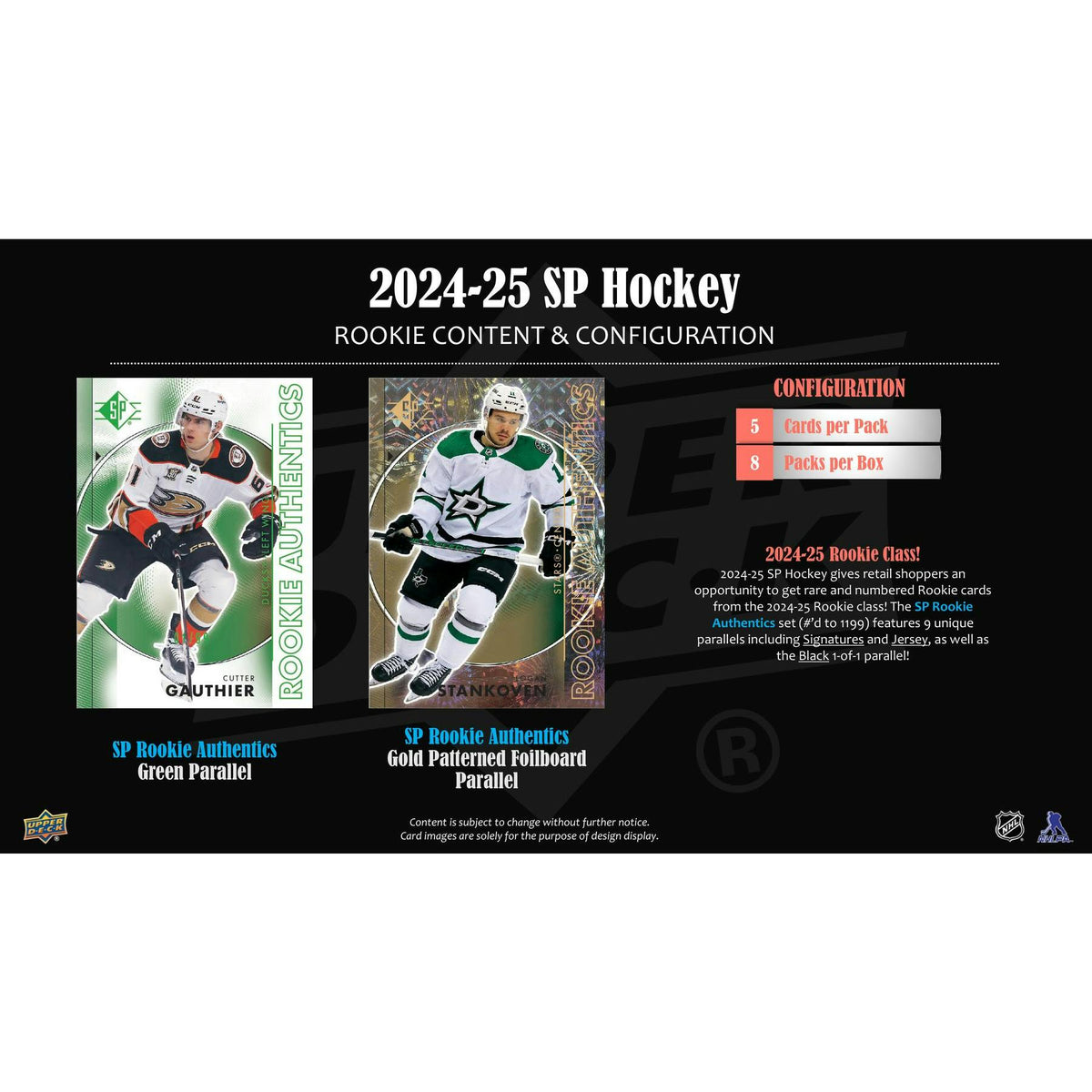 2024/25 Upper Deck SP Hockey Blaster Box