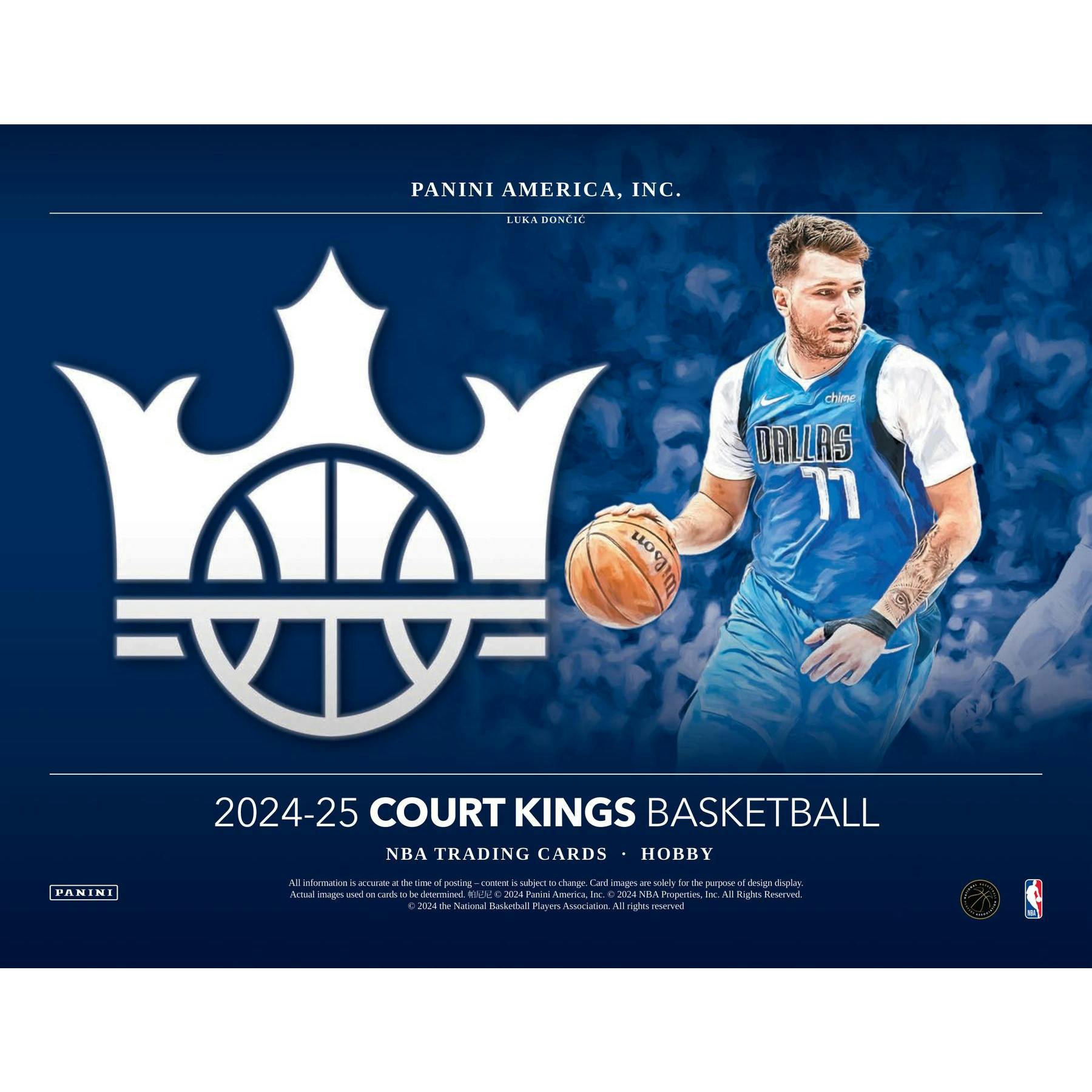 2024/25 Panini Court Kings Basketball Hobby 16-Box Case