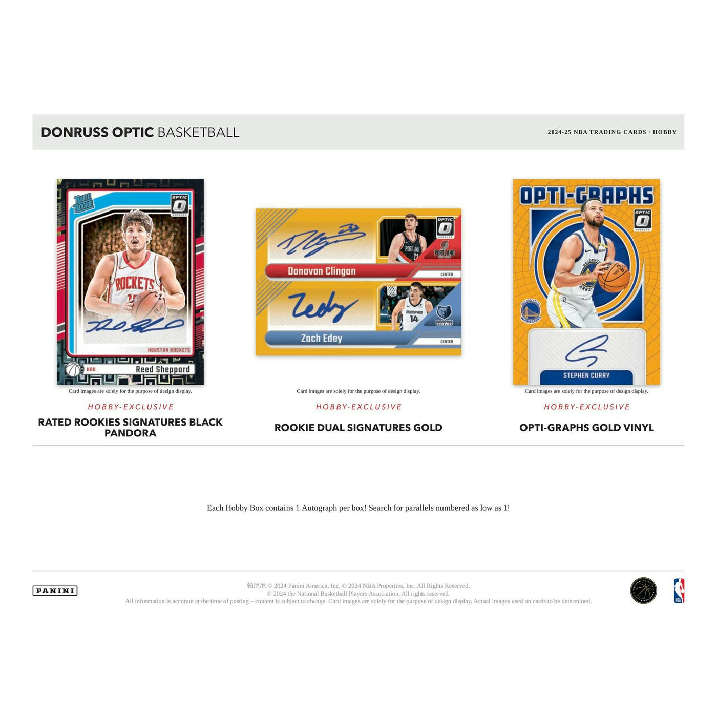 2024/25 Panini Donruss Optic Basketball Fast Break Box