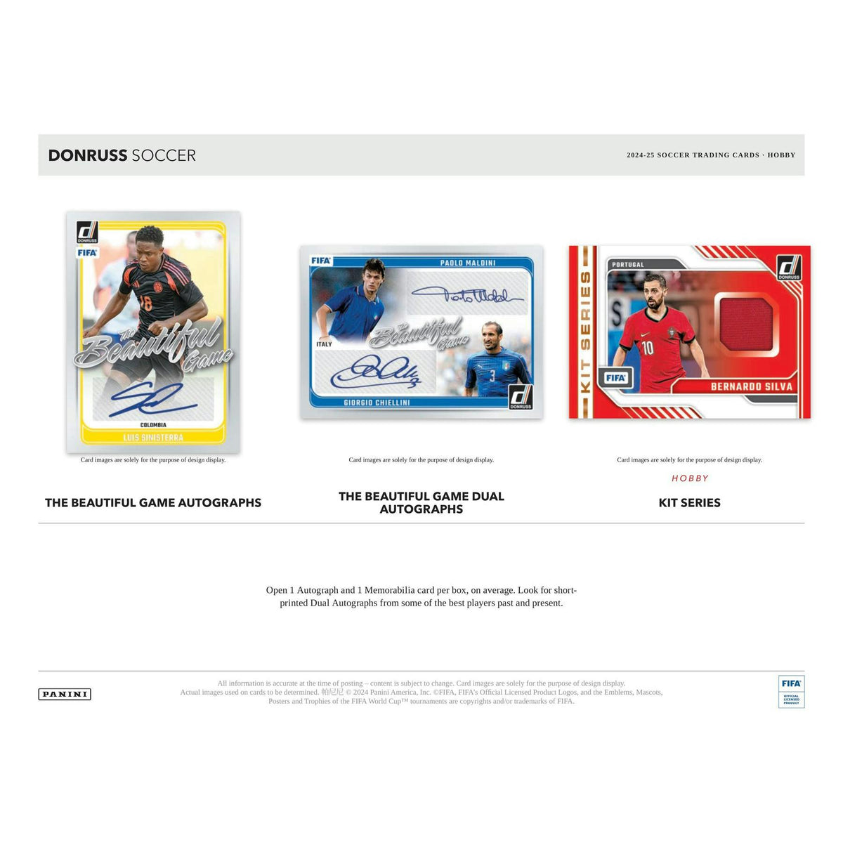 2024/25 Panini Donruss Soccer Hobby Box