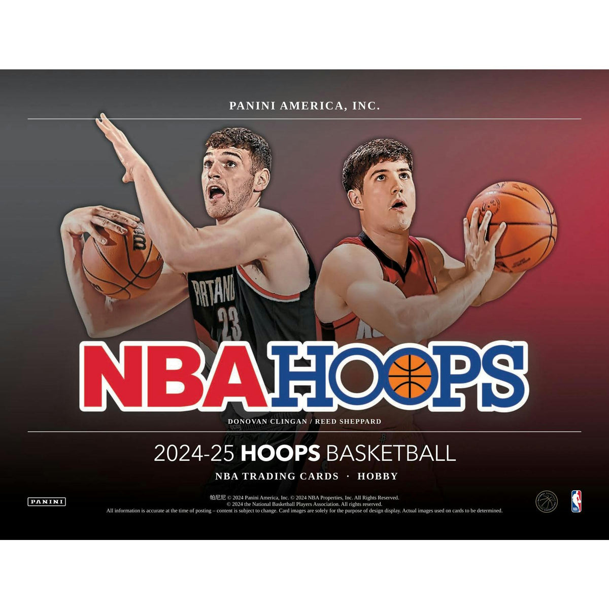 2024/25 Panini Hoops Basketball Hobby Box