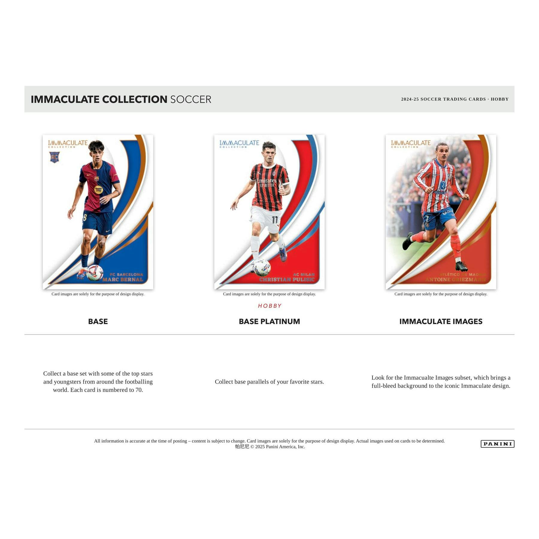 2024/25 Panini Immaculate Soccer Hobby 6-Box Case