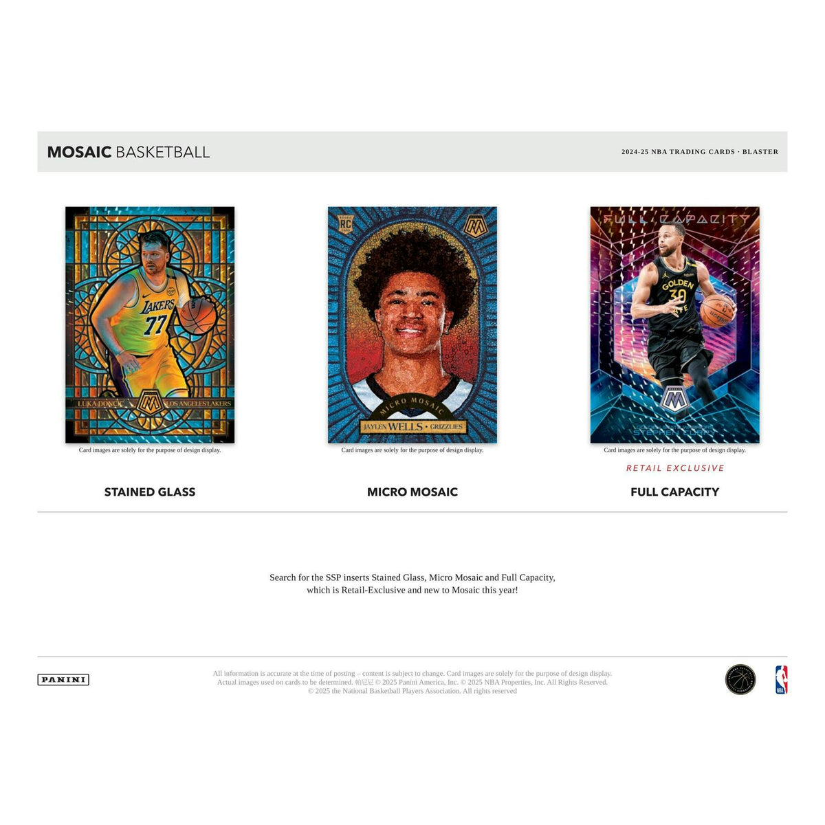 2024/25 Panini Mosaic Basketball Blaster Box