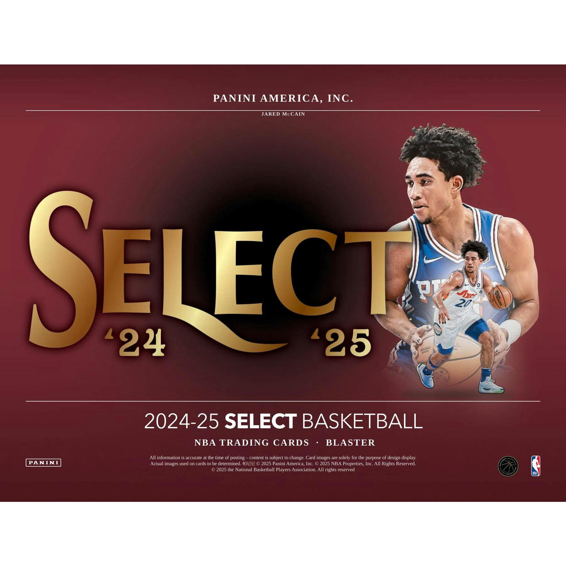 2024/25 Panini Select Basketball Blaster 20-Box Case