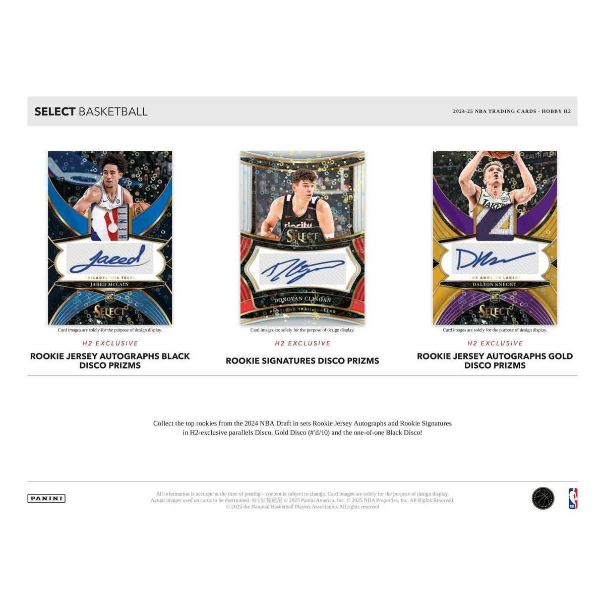 2024/25 Panini Select Basketball H2 Box