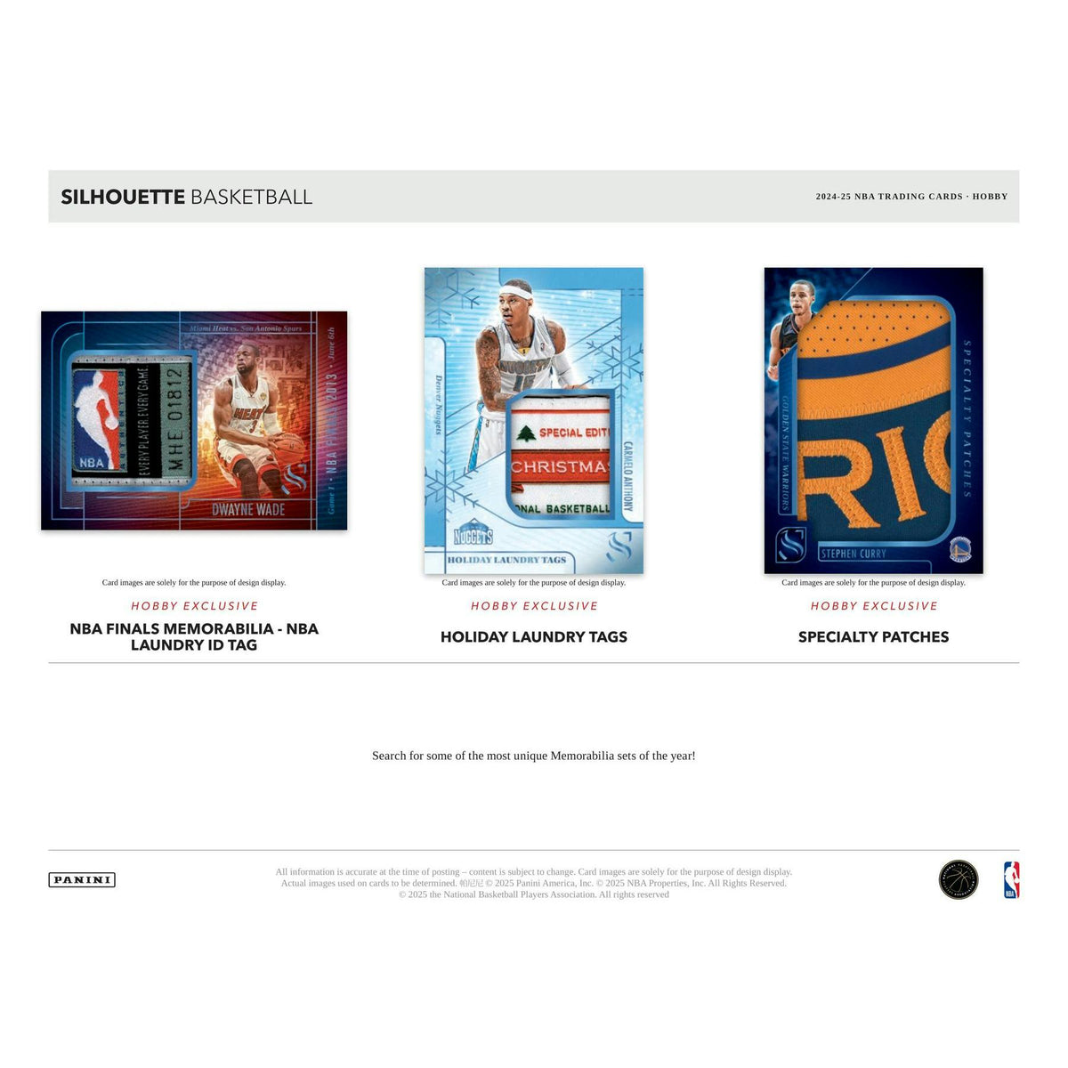 2024/25 Panini Silhouette Basketball Hobby 10-Box Case