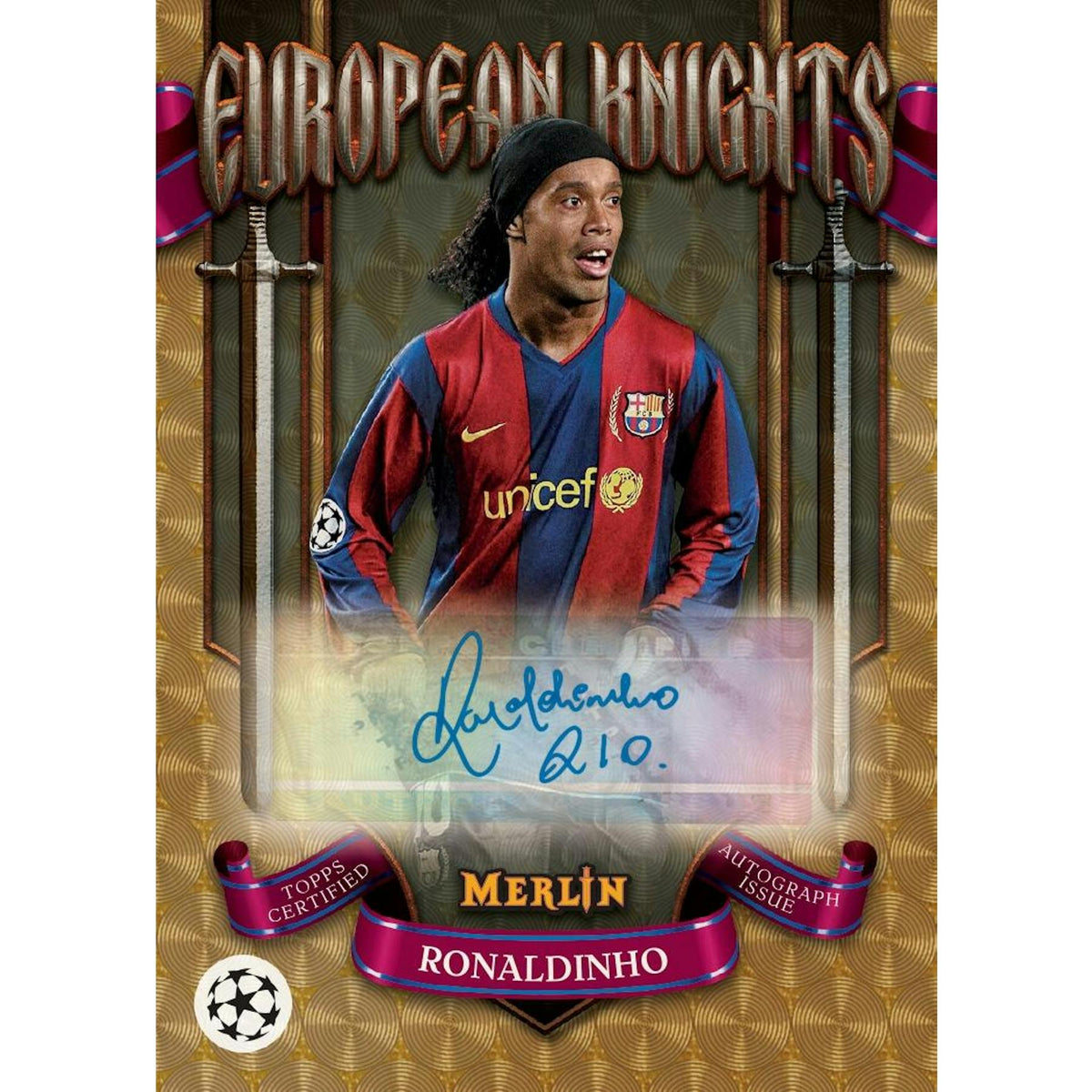 2024/25 Topps Chrome Merlin UEFA Club Competitions Soccer Hobby Box