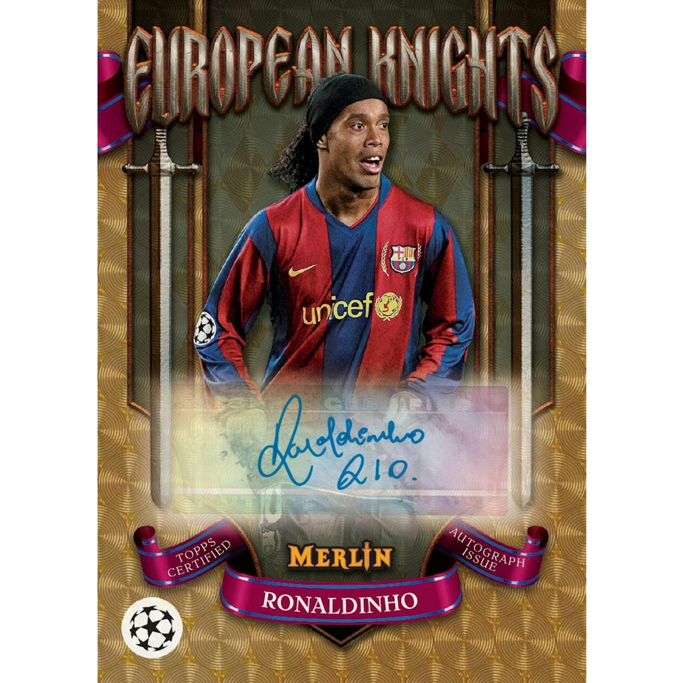 2024/25 Topps Chrome Merlin UEFA Club Competitions Soccer Delight 6-Box Case