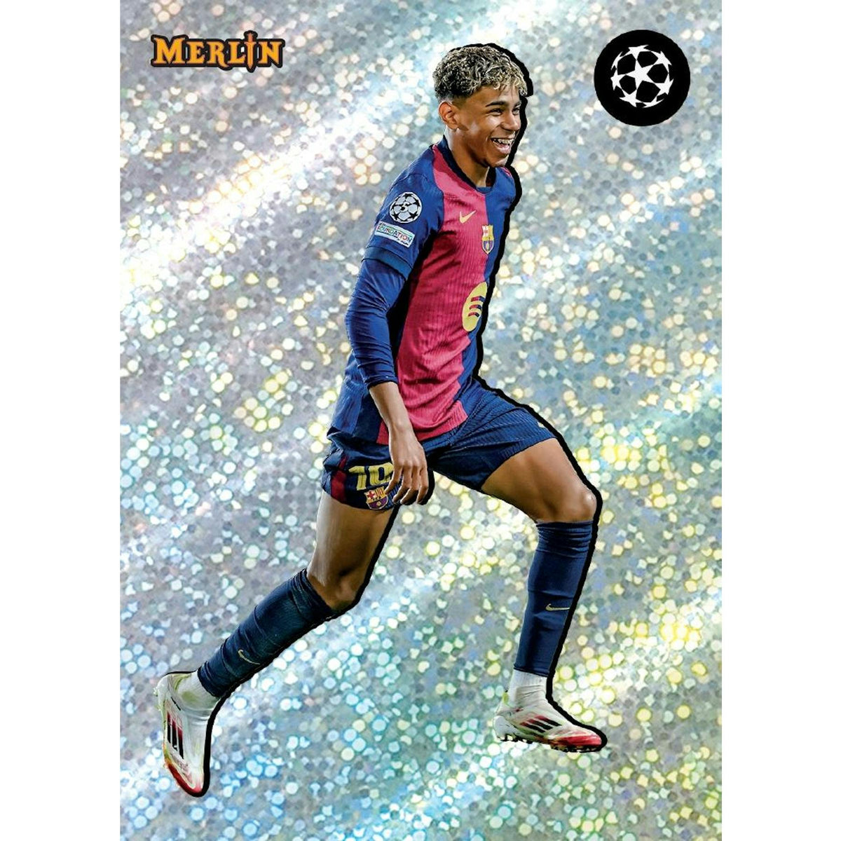 2024/25 Topps Chrome Merlin UEFA Club Competitions Soccer Hobby Box