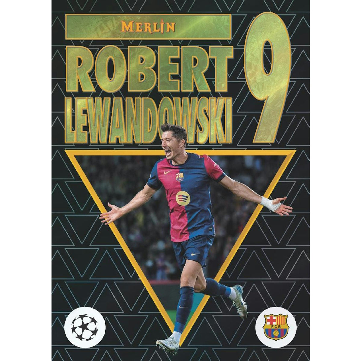 2024/25 Topps Chrome Merlin UEFA Club Competitions Soccer Hobby 12-Box Case