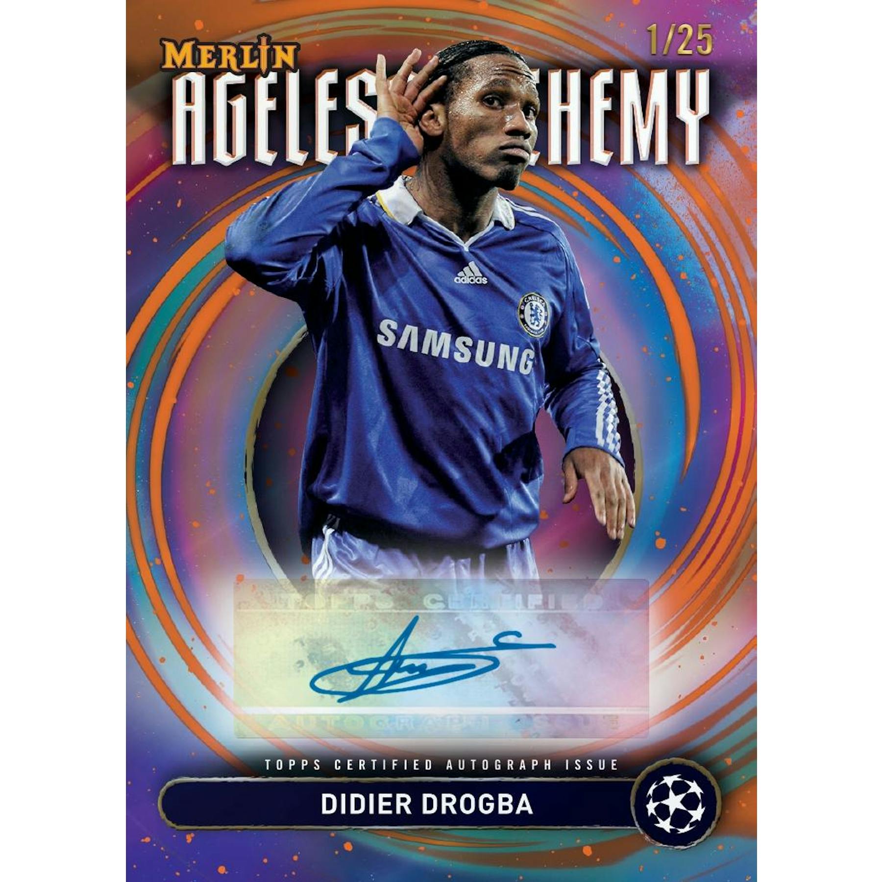 2024/25 Topps Chrome Merlin UEFA Club Competitions Soccer Delight Box