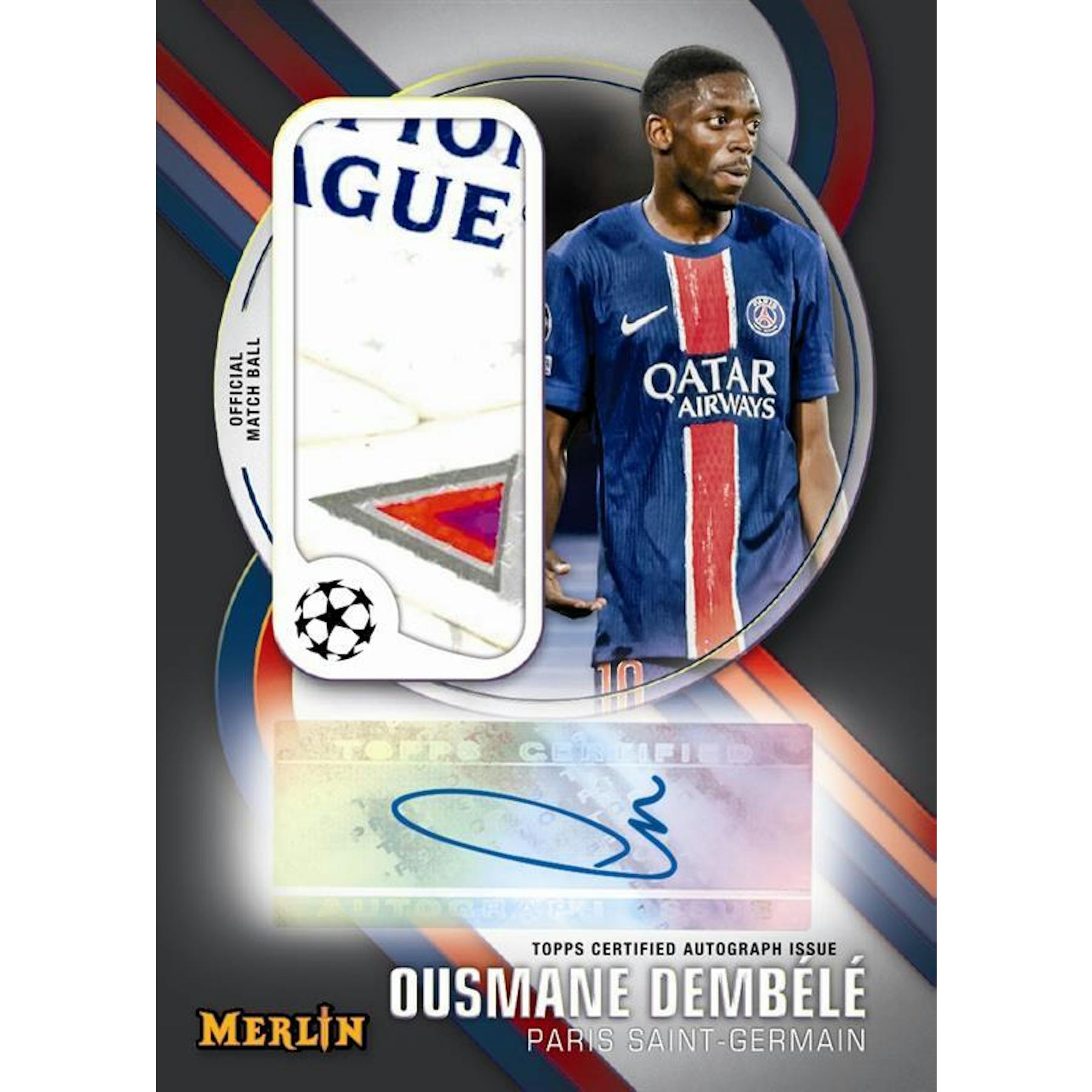 2024/25 Topps Chrome Merlin UEFA Club Competitions Soccer Hobby Box