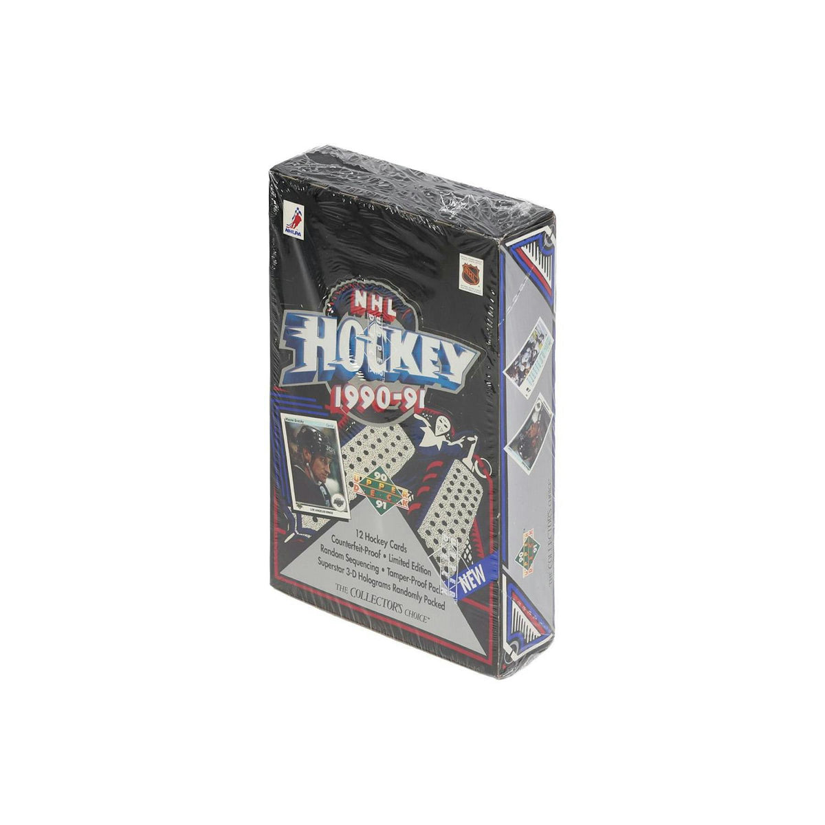 1990/91 Upper Deck English Low Series Hockey Wax Box