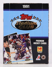 1991/92 Topps Stadium Club Hockey Hobby Box
