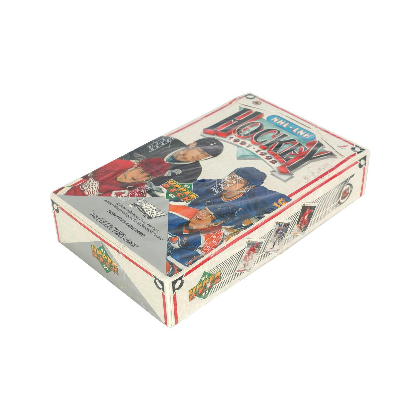 1991/92 Upper Deck English Low Series Hockey Wax Box