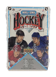 1991/92 Upper Deck English High Series Hockey Wax Box