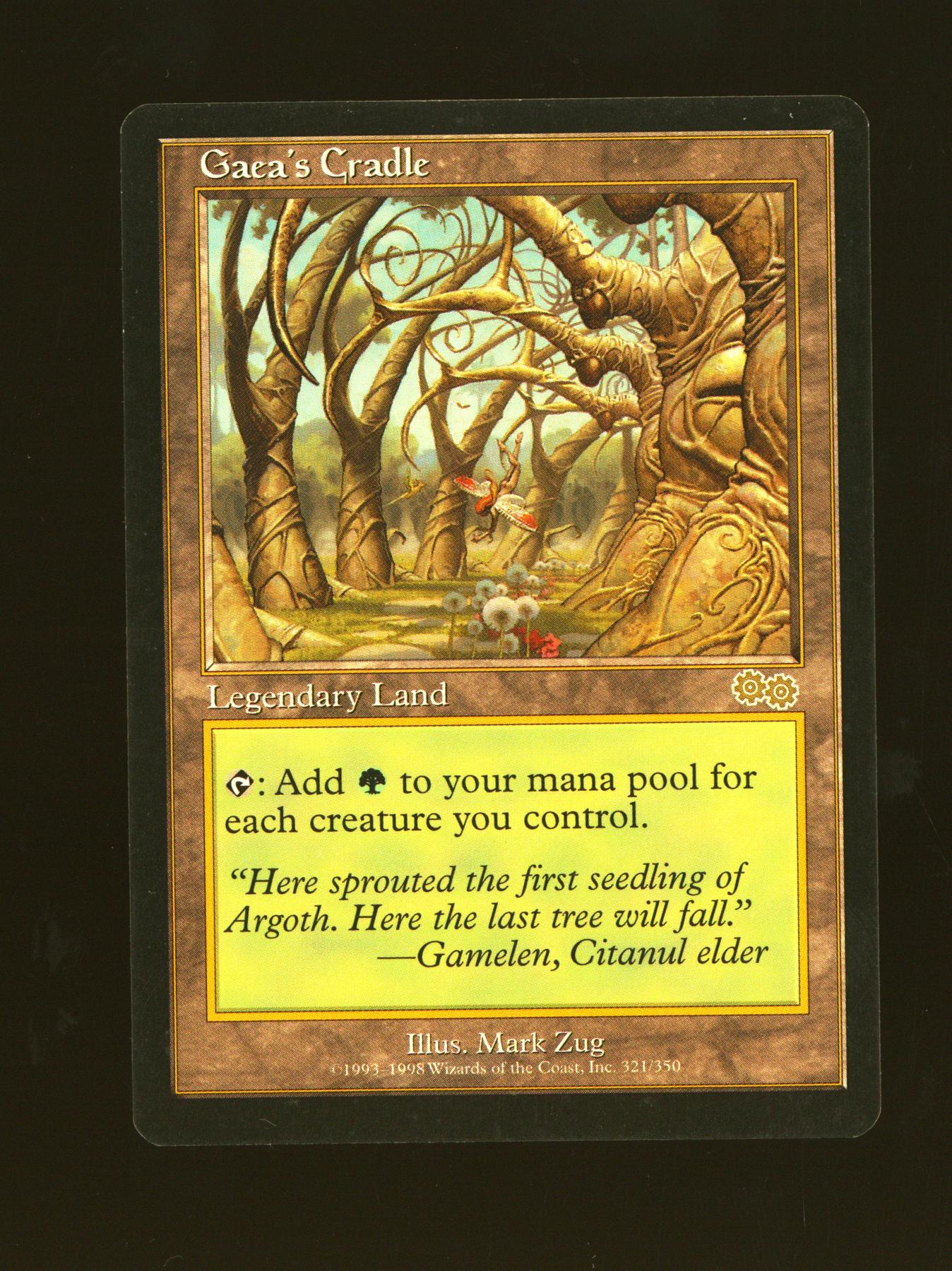 Gaea's Cradle (Moderate Play)
